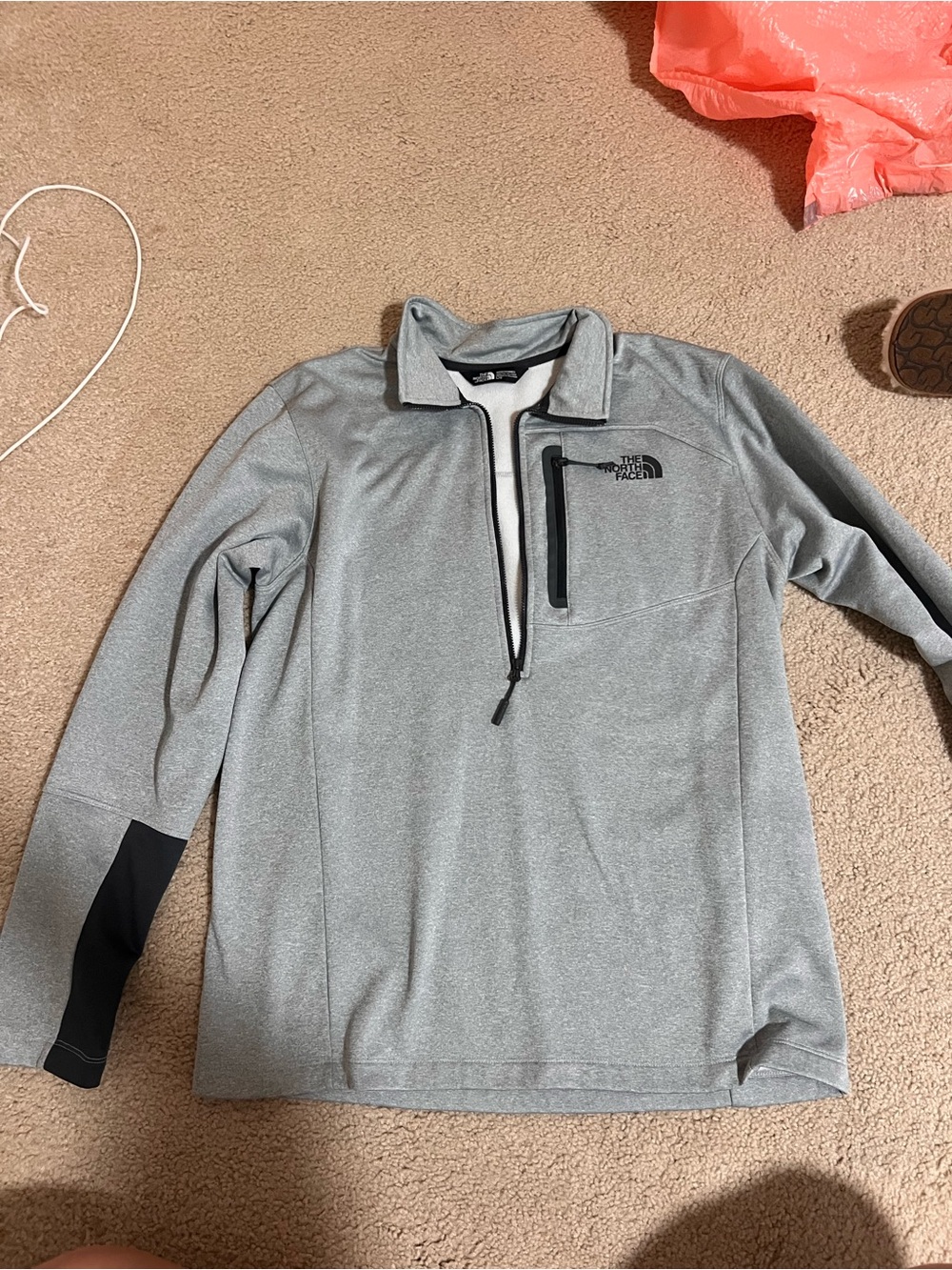 North Face Men’s Pullover Sweater with Zipper